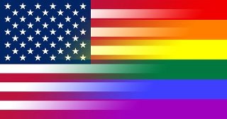 Gay Pride American Flag 29
